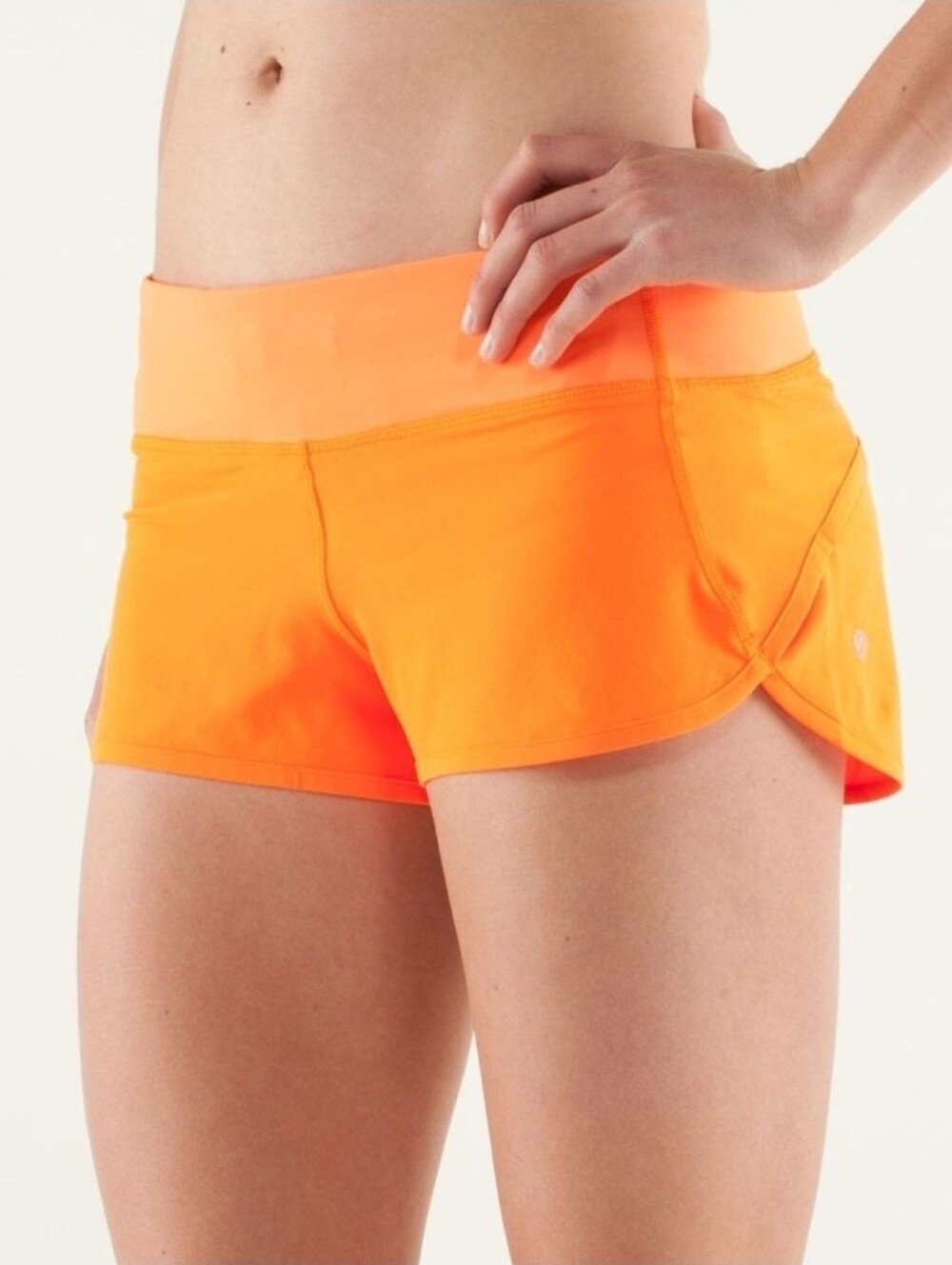 Lululemon Run: Speed Short Pizzaz Orange Size 10